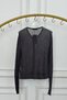 Thin Front-Stapled Detailed Knitwear Cardigan - 4