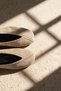 Vanesya Beige Women's Genuine Leather Suede Trok Detailed Ballerina Shoes - 4
