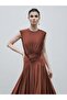 Drapeli Brown Long Dress - 4