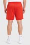 Men Sportswear Fit Brand Logo 9 Inseam Outdoor Shorts, Burnt Orange - 4