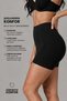 Boxer Corset for Gathering and Firming, Laser Cut, Leaves No Marks - Black