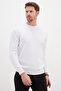 Corded Crew Neck Knitwear Sweater - 7