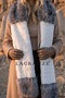 Monarch – Premium White Fur Scarf - 3