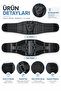Orthopedic Lumbar Belt Adjustable Waist Support Belt Sports Belt with Belt - 2