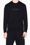 Logo Printed Stretch Cotton Regular Fit Crew Neck Sweat Men's Sweat Xm001284 Af20