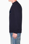 Men's Crew Neck Sweatshirt Navy Blue - 8