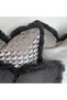 "Rona" Tasseled Cushion Cover - 45X45 - Smoked - 2
