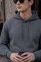 Men's Winter 3-Strand Fleece Hooded Oversize Sweatshirt with Cut-Out Pockets - 4