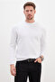 Corded Crew Neck Knitwear Sweater - 2
