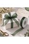 Organza Tulle Ribbon Green 1 cm 225 Meters Ornament Decoration Bride Groom Dowry Bundle - 3