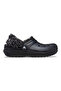 Classic Fleece Lined Clog t Black Children's Slippers