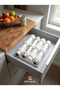 Compatible 4-Roll Kitchen Cabinet Organizer - 3D Printing Organizer - 25 cm