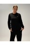 6Wf4047-Bk Women's Sweatpants Black - 5