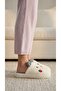 Women's Gray Strawberry Embroidered Ear Detailed House Slippers 3 cm Byndci̇lpan01 - 5