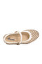 White Orthopedic Sole Banded Girls' Ballerinas 26A49 F - 4