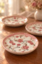 Gülizar 6-piece porcelain tea saucer set
