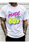 Made in the 80's Printed Colorful Retro Design 80's Current Trend Fashion Printed Oversize T-Shirt