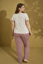 Silky Textured Battal Pajama Set - 2