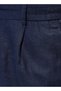 Smart Regular Fit Linen Blend Trousers - 2
