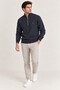 Men's Half Zip Knitted Sweater Dm0Dm21654C1G