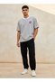 Youth Regular Fit V-neck Textured T-shirt - 3