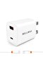 SDA10 60W USB-C to USB-C Dual Port Super Fast Charger, PD Fast Charging Power Adapter, Compact Wall Charger for Smartphones, Tablets and Compatible USB-C Devices