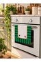 Decorative Digital Printed Fabric Oven Cover and Ornament Kitchen Decor (Sk-Fö-58) - 2