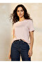 Basics Cotton T-shirt with Slogan Print