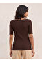 Youth T-shirt with Ribbed Design - 4