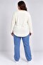 Women's Plus Size Crew Neck Long Sleeve Oval Hem Tunic T-Shirt Spr26Btk992 - 4