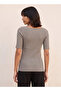 Youth T-shirt with Ribbed Design - 4
