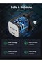 SDA20 USB-C Super Fast Charger, Fast Charging Power Adapter, USB Type-C Wall Charger for Smartphones, Tablets and Compatible Devices, Compact Travel Charger - 6