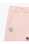 Star Printed Wide Leg Sweatpants with Pockets - 5