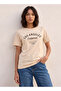 Basic Cotton T-shirt with Los Angeles Print