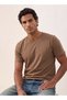 Basic Cotton Crew Neck T-shirt - 5