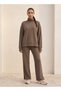 Sweatshirt with Turtle Neck - 2