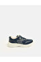 Girls Navy Rubber Patch Training Shoes