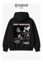 Tony Montana Scarface Designed Unisex 3 Thread Threaded Premium Hooded Sweatshirt