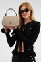 Italian Design 100% Genuine Leather Women's Hand and Shoulder Bag - Handcrafted Italian Style Crossbody Model