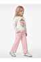 Star Printed Wide Leg Sweatpants with Pockets - 2