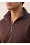 HALF ZIP SWEATSHIRT - 4
