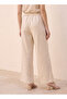 Basics Wide Leg 100% Linen Trousers - 4