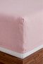 Powder Pink Sakura Double Elastic Bed Sheet Set 160X200 cm - 3 Pieces - 6