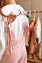 Heart Embroidered Girls' Jumpsuit Pink - 2