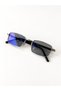 Nebula Men's Square Rectangular Eşref Single Sunglasses, Uv400 Protection, Retro Vintage Design, Stylish Premium Eyewear - 3