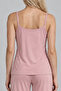 Women's Lace Relaxed Pink Pajama Set 4742 - 5