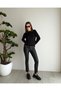 Polo Collar Long Sleeve Soft Textured Blouse - 5