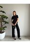Polo Neck Soft Textured Blouse - 4