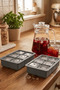 2 Pieces of 6-Piece Large Size Square Silicone Ice Mold Mit1343