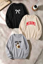 Unisex Mixed Printed Crew Neck Sweatshirt Set – Pack of 3